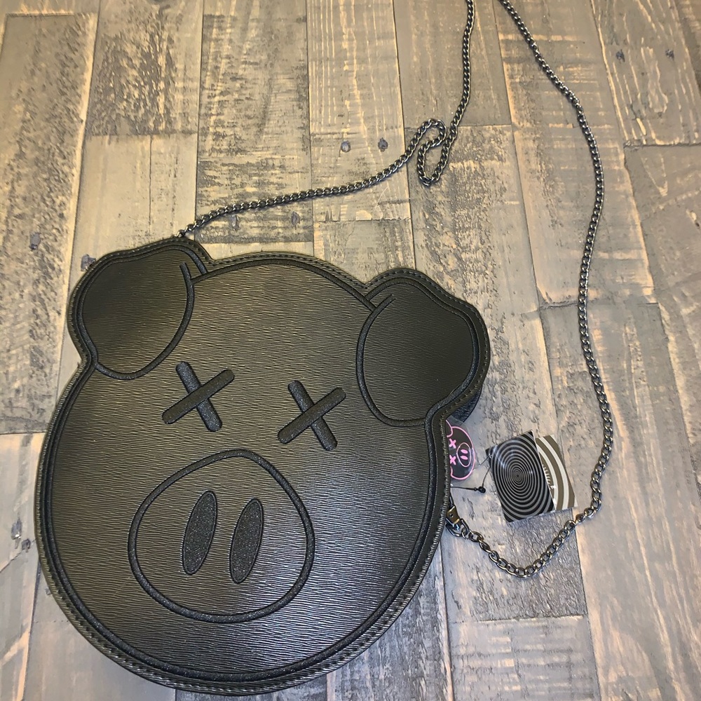 Shane Dawson black pig purse